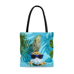COVID Pineapple Tote Bag