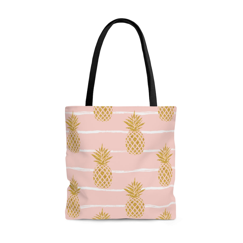 Tropical Pineapple Tote Bag