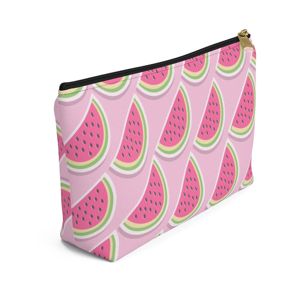 Pink Watermelon Accessory Pouch Bag