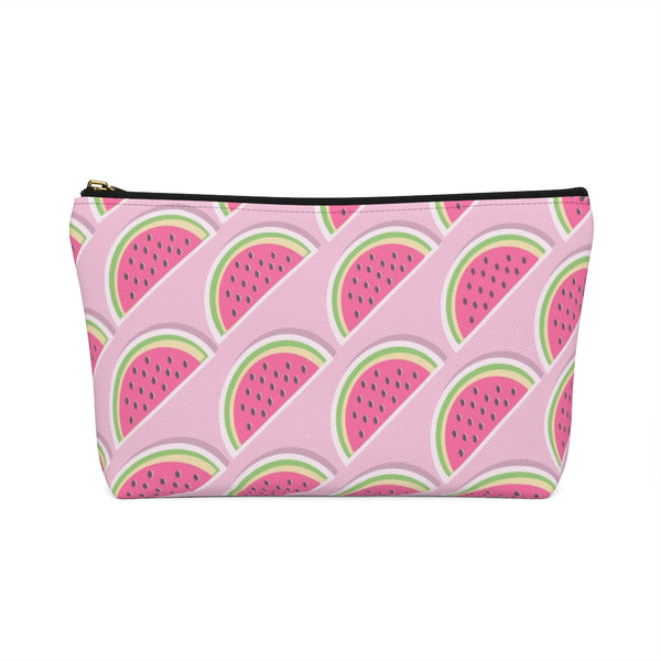 Pink Watermelon Accessory Pouch Bag
